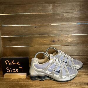 Womens Nike Rare Shox Turbo 2005 Gray Athletic Running Sneakers‎ Shoes Size 7 M